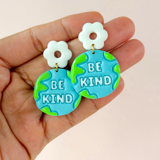 Be Kind Earth Day Dangles