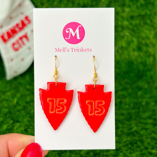 #15 Arrowhead Earrings