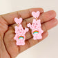 Care Bear Dangles - Cheer Bear