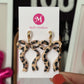 Leopard Bow Huggies - Choose Color