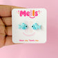 Happy little Camper Stud Earrings - Choose Style