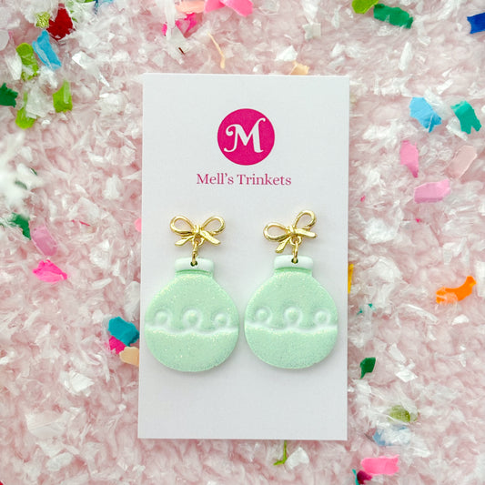 Ornament Dangles - Mint Green