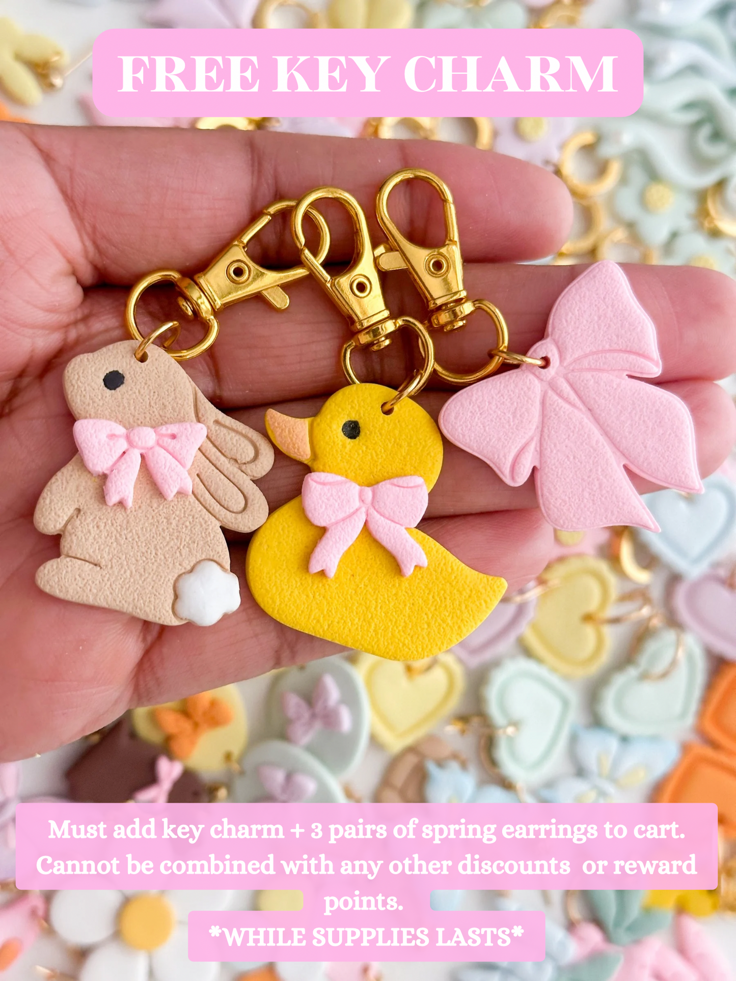 Mother Goose Dangles - Choose Bow Color