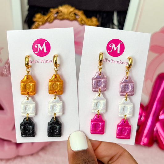 Boo-Ween Crayon Dangles - Choose Color
