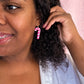 Glitter Candy Canes - Mell's Hot Pink