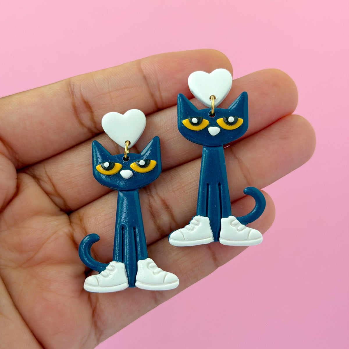 Storybook Cool Cat Dangles - Choose Shoe Color