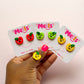Happy to The Core Apple Stud Earrings - Choose Color