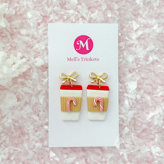 Peppermint Mocha Dangles