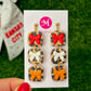 Leopard KC Spirit Bows Triple Dangles