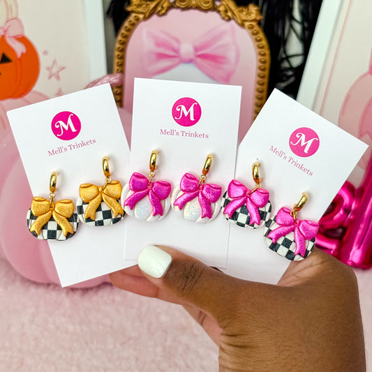 Pumpkin Dangles - Choose Color