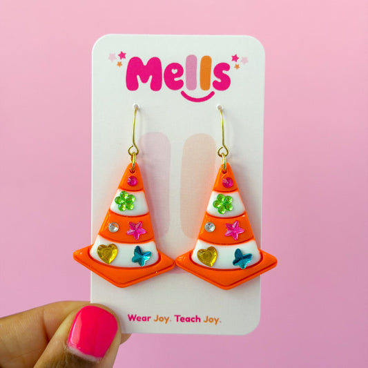 Cone Bedazzle Dangles