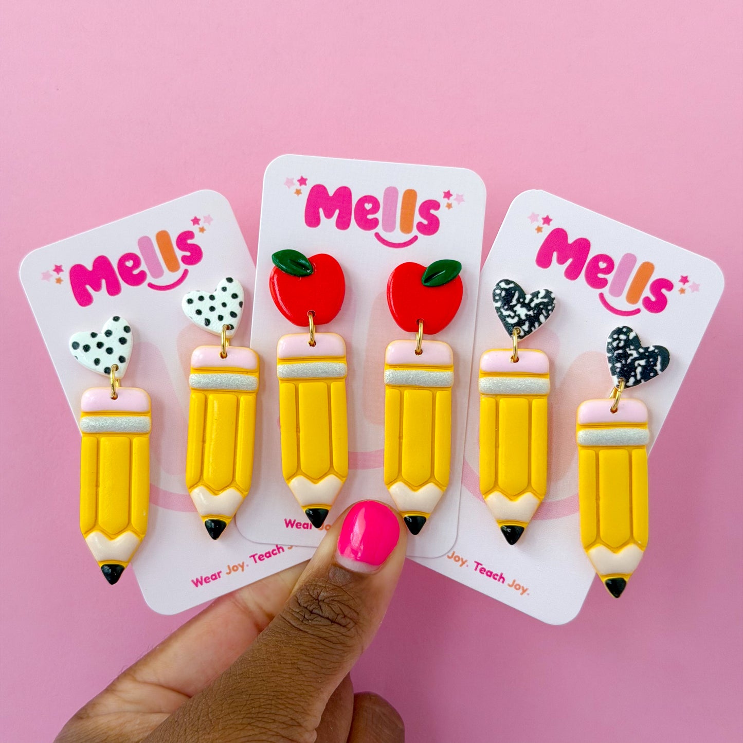 Pencil It In Dangles - Choose Style
