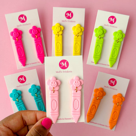Smiley Crayons - Choose Color