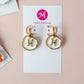 Pisces Huggie Hoops
