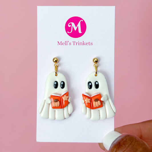 Bookish Ghosties - Orange