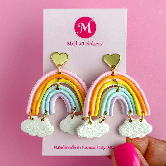 Over The Rainbow Dangle Earrings