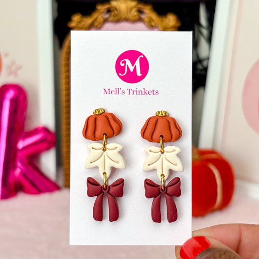 Autumn Triple Dangles