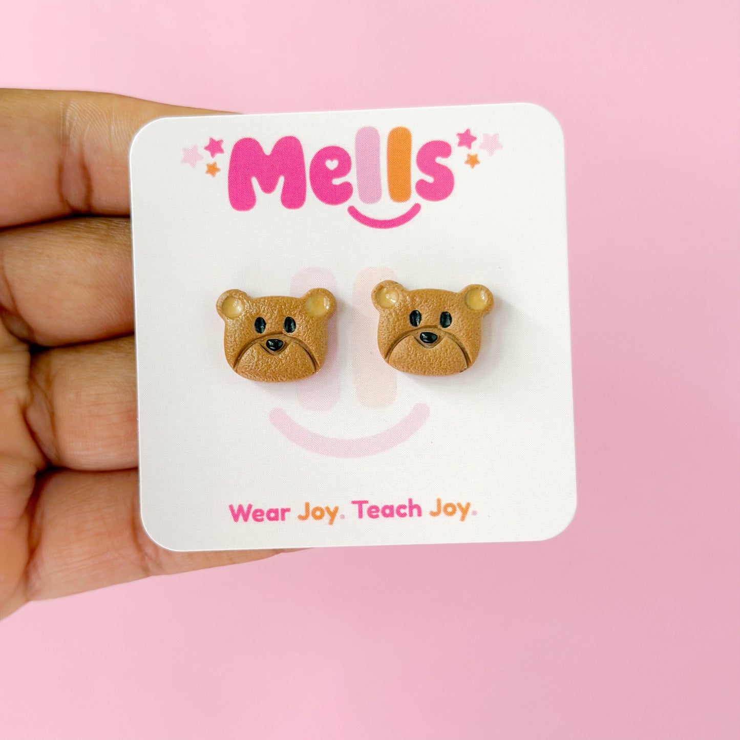 Happy little Camper Stud Earrings - Choose Style
