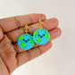 Earth Day Dangles - Huggie Hoops