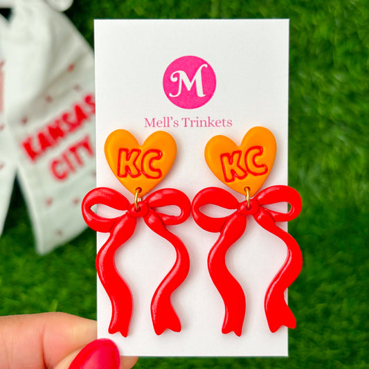 KC Heart Spirit Bows