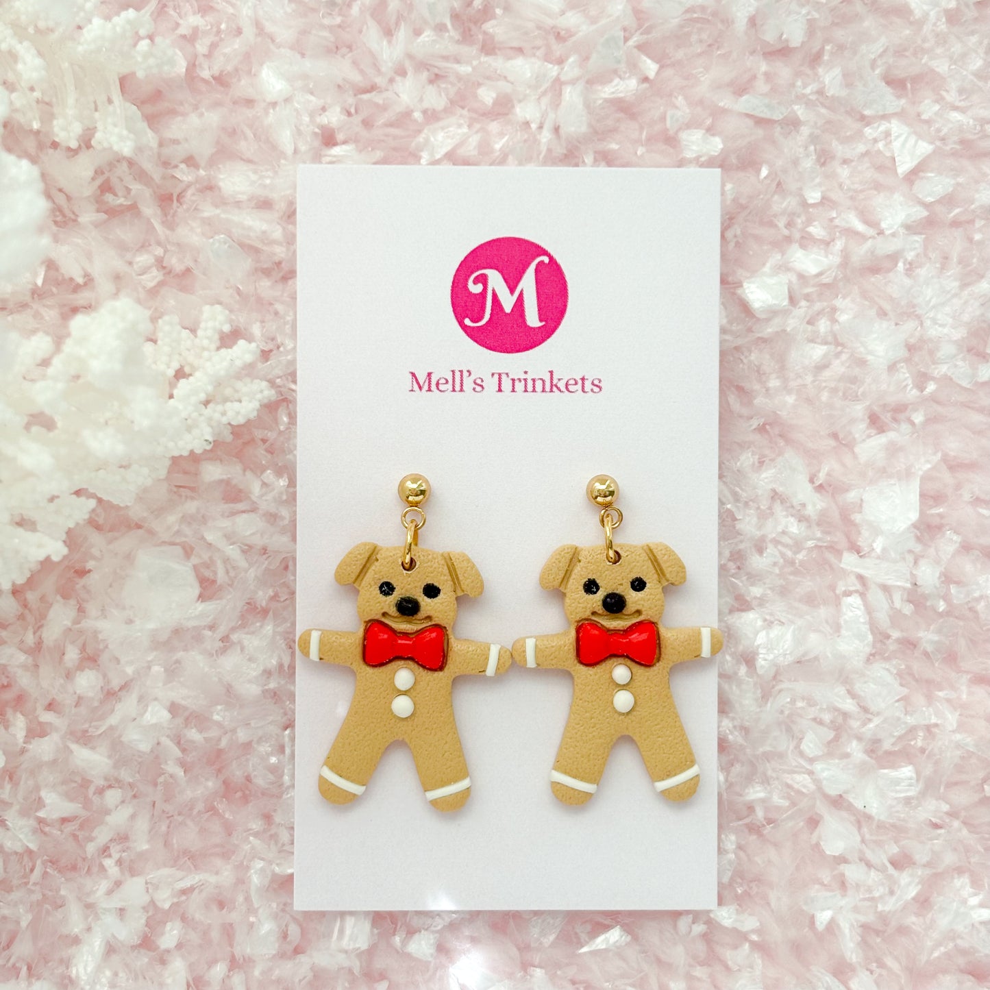 Gingerdog Dangles - Bow-mas