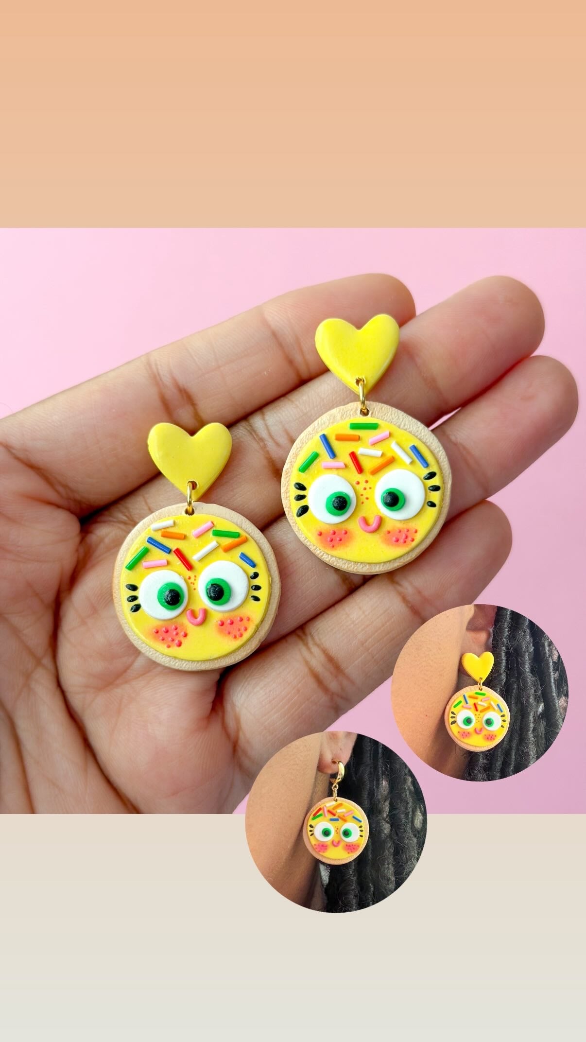 The Cute Cookie Dangles - Choose Topper