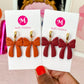 Autumn Bow Huggies - Choose Color