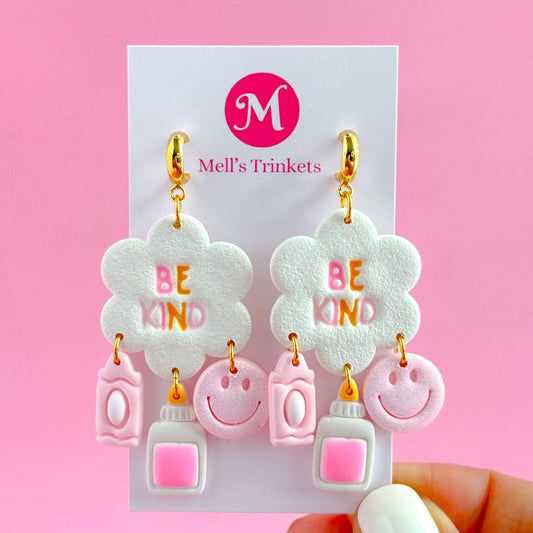 Be Kind Flower Dangles