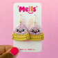 Squishy Dumpling  Dangle Earrings - Choose Color