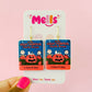 Storybook Cover Earrings - CB 🎃 526721