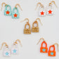 Star Lock Dangles - Choose Color