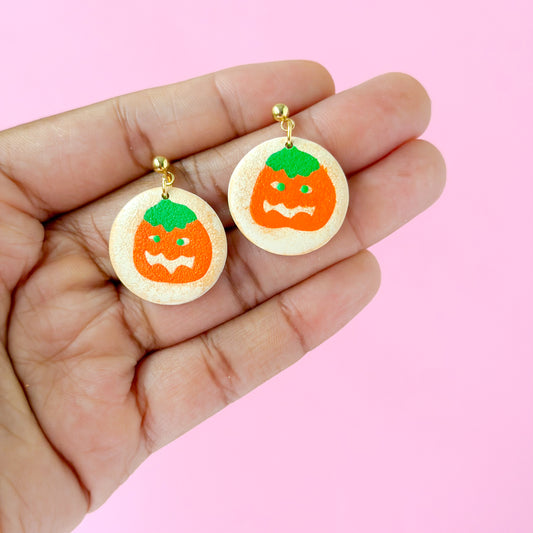 Pumpkin Cookie Dangles