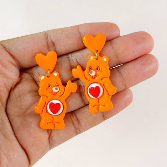 Care Bear Dangles - Tenderheart Bear