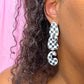 Checkered ABC Dangles - Choose Color