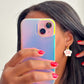 #87 Flower Hoops - Vintage White