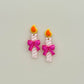 Birthday Dangle Earrings - Choose Color