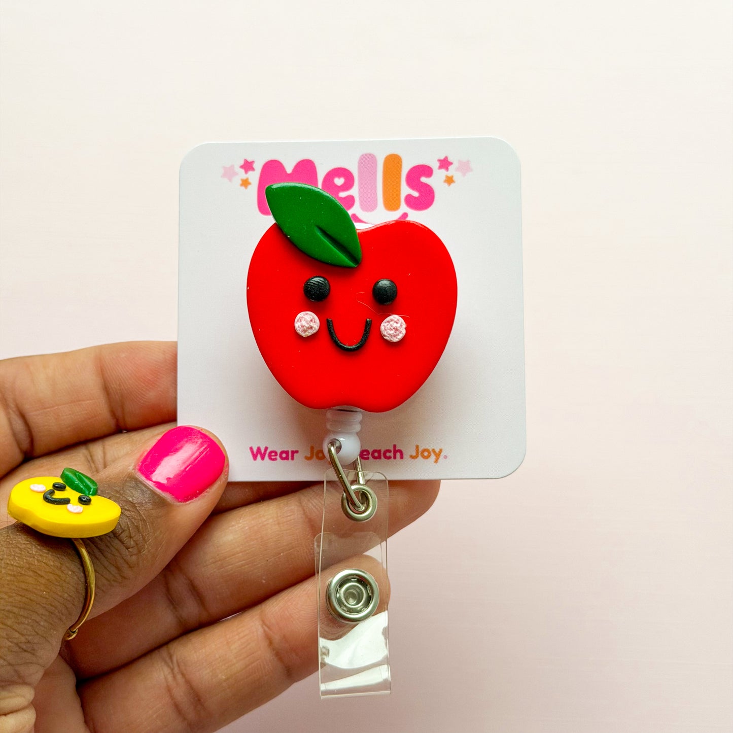 Happy to The Core Badge Reel - Choose Color