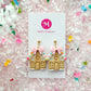 Gingerbread House Dangles - Sweet Shoppe