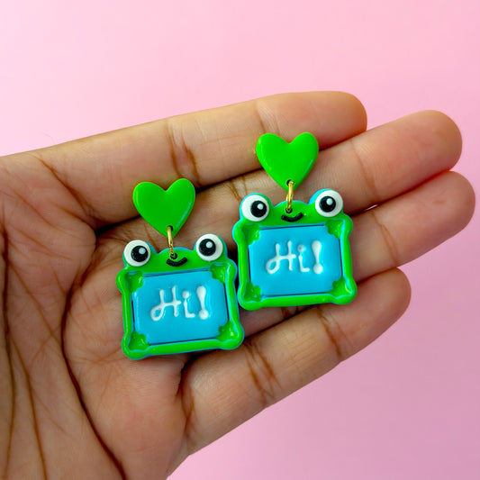 Lilly Pad Dangles- Choose Style