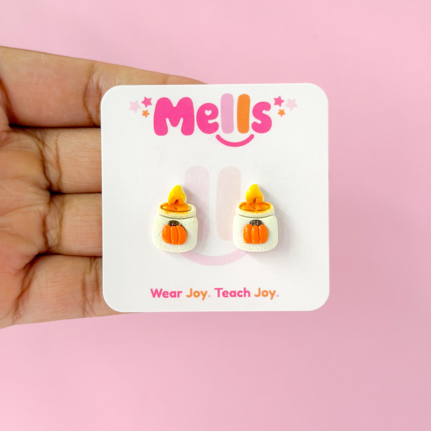 Pumpkin SZN Stud Earrings - Choose Style