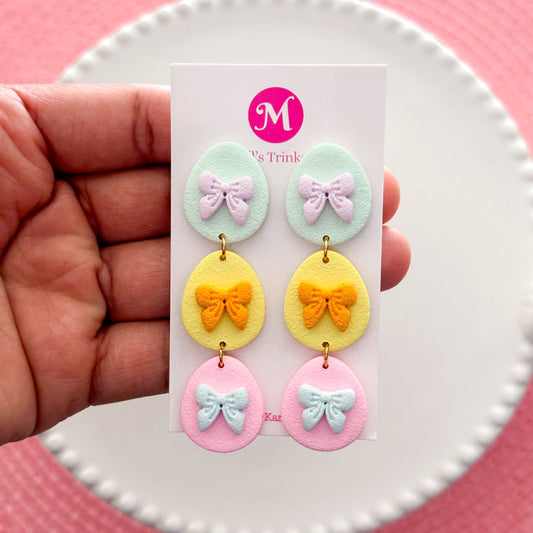 Egg Bow Dangles