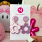 Boo-ween Flower Dangles - Choose color