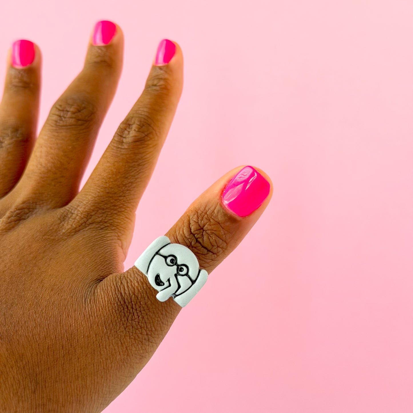 Pre-order Piggie & Elephant Adjustable Ring OSFM - Choose Ring