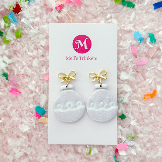 Ornament Dangles - Purple