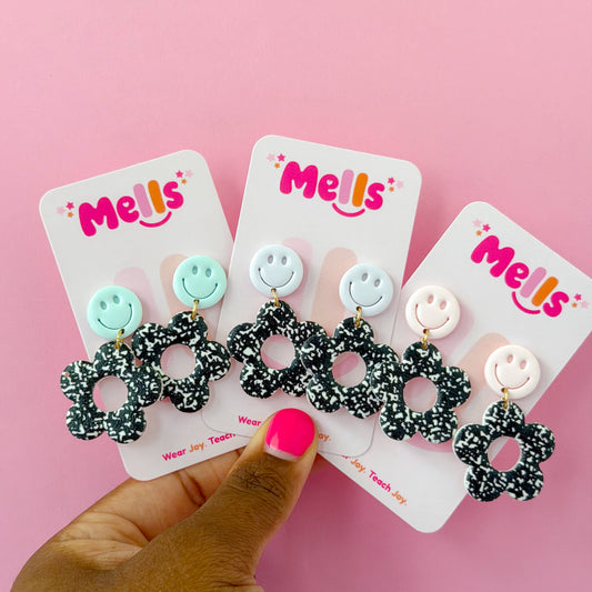 Smiley Composition Dangles