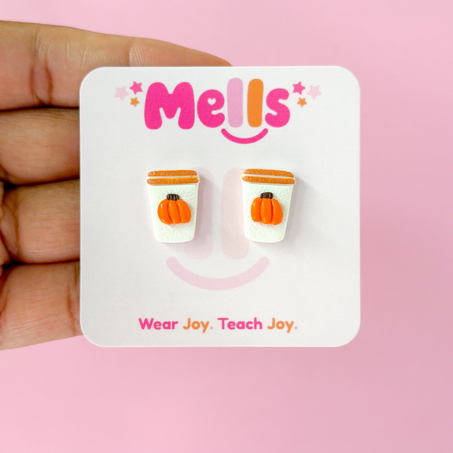 Pumpkin SZN Stud Earrings - Choose Style