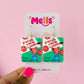 Storybook Cover Earrings - Mouse 974259