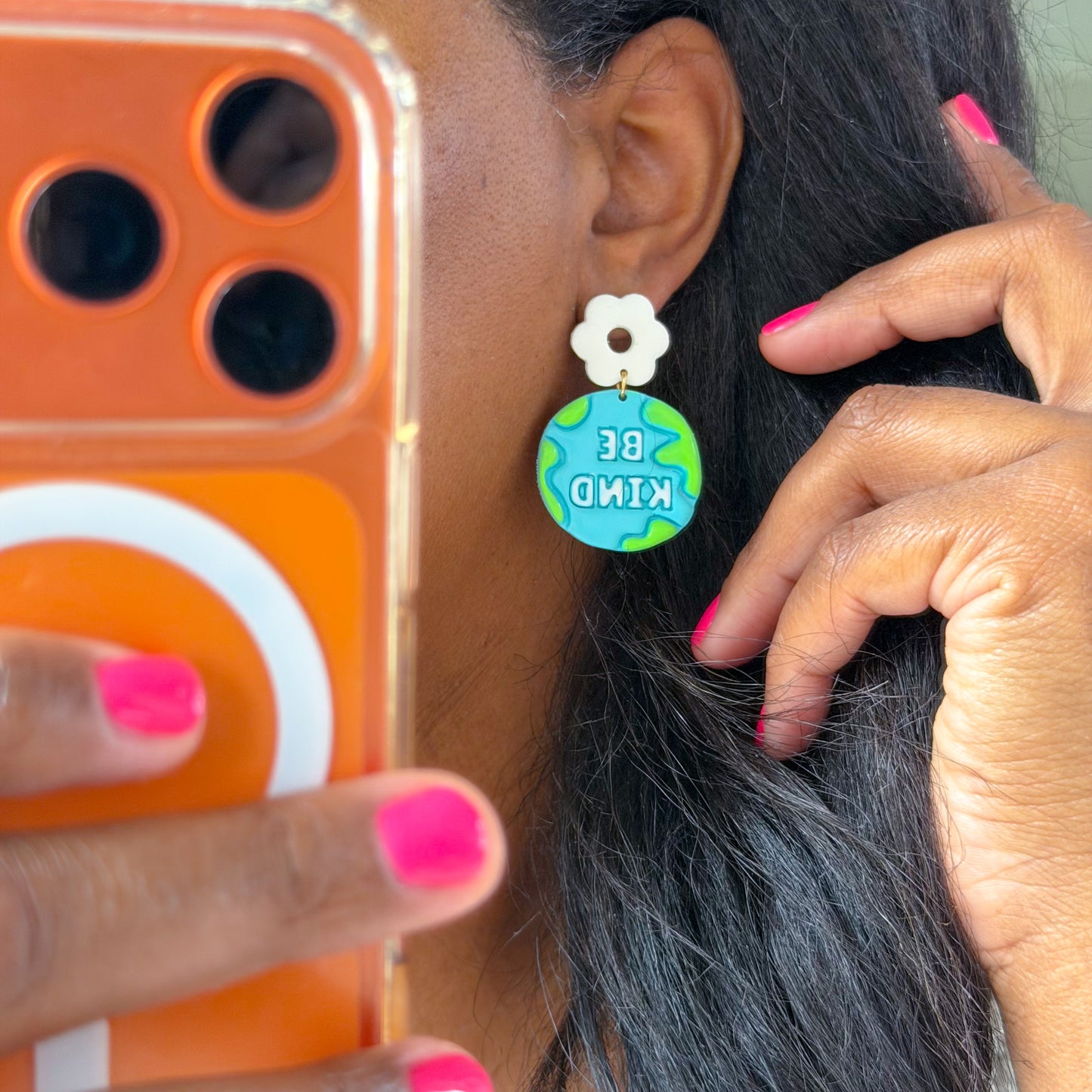 Be Kind Earth Day Dangles