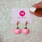 3D Pumpkin Huggies - Pink