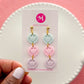 Smiley Triple Dangles - Choose Color